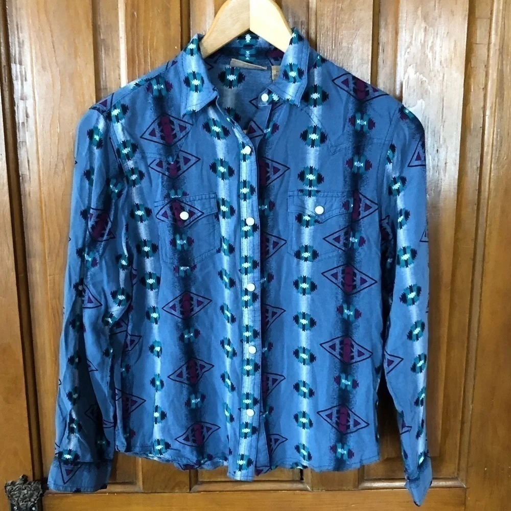 Snap Front Western  Shirt
